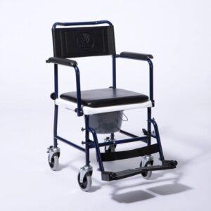 cadeira-sanitaria-com-rodas-apoio-de-braço-rebativel-patins