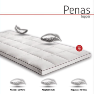 Colchão Topper Penas